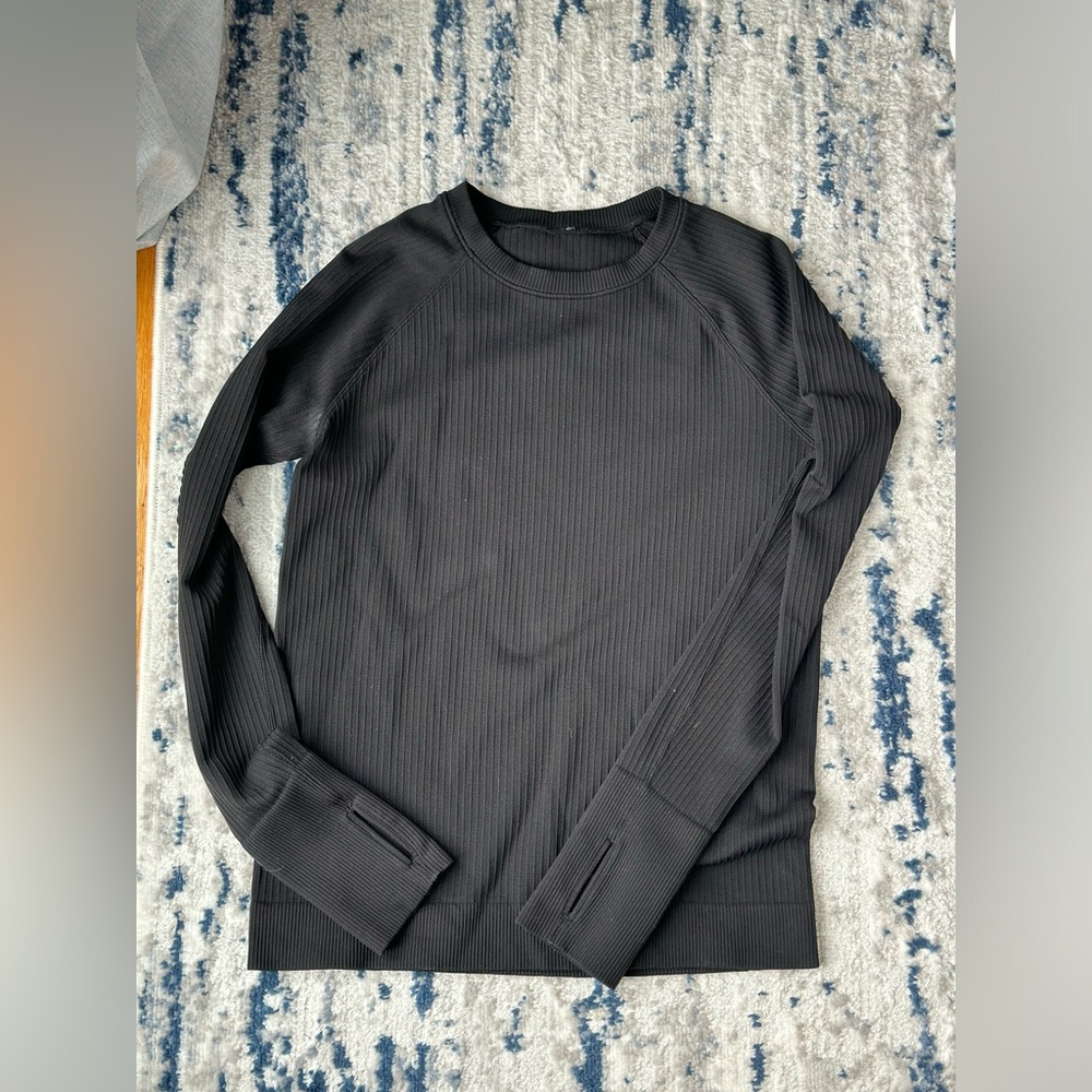 Lululemon Black Rest Less Pullover